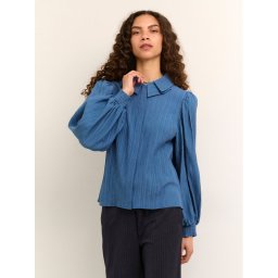 Karen by Simonsen Blúz Frosty 10104236 Kék Feminine Fit