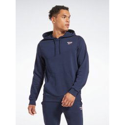 Reebok Pulóver Identity Logo HA9274 Sötétkék Regular Fit