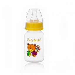 1 db Baby Bruin cumisüveg 120 ml + Ajándék - sárga színben