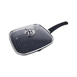 Szögletes grill serpenyő 28 cm