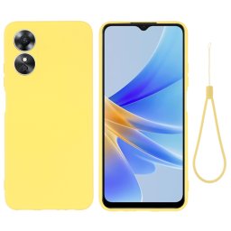 RUBBER Oppo A17 sárga