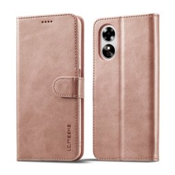 IMEEKE pénztárcavédő Oppo A17 rózsaszín