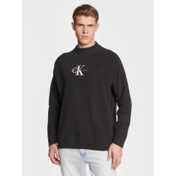 Calvin Klein Jeans Sweater J30J322460 Fekete Loose Fit