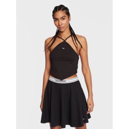 Tommy Jeans Felső Party DW0DW14888 Fekete Regular Fit
