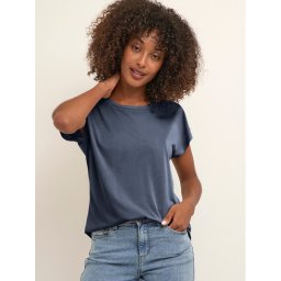 Kaffe Póló Kalise Marie 10506680 Kék Loose Fit