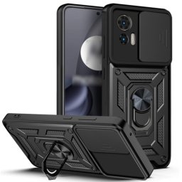 RING KAMERA Borító tartóval Motorola Edge 30 Neo fekete