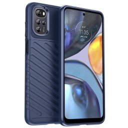 THUNDER Védőburkolat Motorola Moto E22s kék