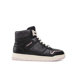 Coach Sportcipő Hi Top Coated Canvas CD304 Fekete