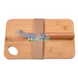 BAMBOO CHEESY sajt készlet, barna