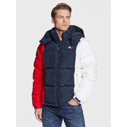 Tommy Jeans Pehelykabát Alaska Colorblock DM0DM15639 Színes Regular Fit