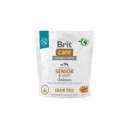 Brit Care Dog Grain-free Salmon Senior & Light 1 kg
