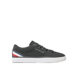 Tommy Hilfiger Sportcipő Hi Vulc Core Low Stripes FM0FM04735 Fekete