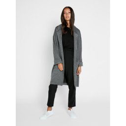 Pieces Átmeneti kabát 17090175 Szürke Regular Fit