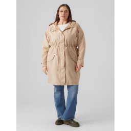Vero Moda Curve Átmeneti kabát 10287156 Barna Regular Fit