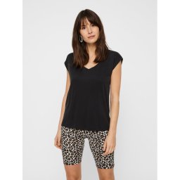 Pieces Póló 17095260 Fekete Regular Fit