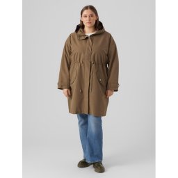 Vero Moda Curve Átmeneti kabát 10287156 Barna Regular Fit