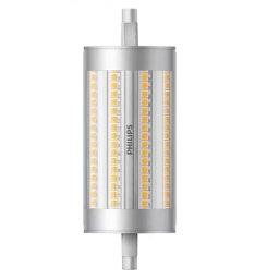 LED lámpa , égő , kukorica , R7S foglalat , 17.5 Watt , 118 mm , dimmelhető , természetes fehér , Philips , CorePro