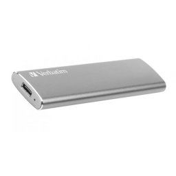 SSD (külső memória), 120 GB, USB 3.1, VERBATIM "Vx500", szürke