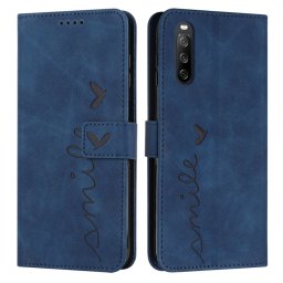 ART SMILE Pénztárca huzat vezetékkel Sony Xperia 10 IV 5G kék