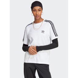adidas Póló Adicolor Classics 3-Stripes T-Shirt IB7410 Fehér Regular Fit