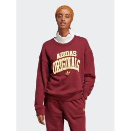 adidas Pulóver Sweatshirt IC6002 Piros Regular Fit