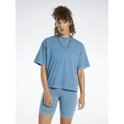Reebok Póló Classics Natural Dye Boxy T-Shirt HT7857 Kék