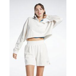 Reebok Pulóver Reebok Classics Varsity Sweatshirt HT7843 Fehér