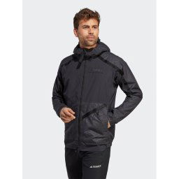 adidas Átmeneti kabát Terrex Utilitas RAIN.RDY 2.5-Layer Rain Jacket HN2928 Fekete Regular Fit