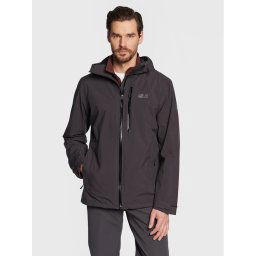 Jack Wolfskin Átmeneti kabát Go Hike 1114051 Fekete Regular Fit