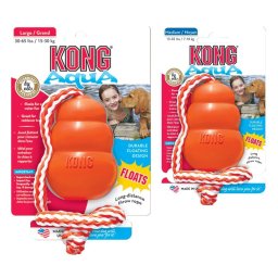 KONG Aqua vízen úszó kutyajáték M 9 cm kutyajáték