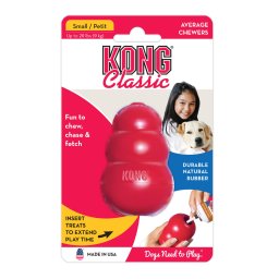 KONG Classic rágójáték gumiból S 7,6 cm kutyajáték