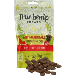 True Hemp Igazi kender támogatás macska szőrgombolyag ellen, gyógyhatású macska eledel