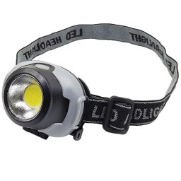 Fejlámpa, 3 funkciós COB LED-es GZ14822