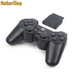 Gembird wireless dual vibration JPD-WDV-01 PS2/PS3/PC USB fekete gamepad (1 év garancia)