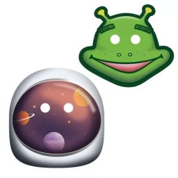 Space, Űr maszk, álarc 2 db-os