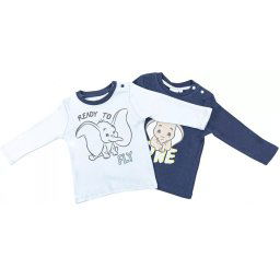 Disney Dumbo Little One baba póló, felső 2 db-os 62/68 cm