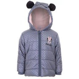 Disney Minnie Purple baba bélelt kabát 6 hó