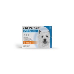 Frontline® 67 mg/0,67 ml rácsepegtető oldat kutyáknak (S) külső élősködők ellen 2-10 kg-ig (3x0,67 ml)