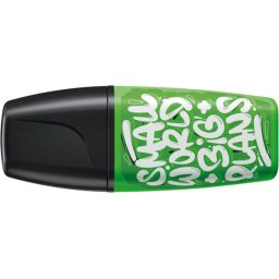 STABILO Szövegkiemelő, 2-5 mm, STABILO "Boss Mini Snooze One", zöld