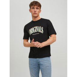 Jack&Jones Póló Euphori 12232256 Fekete Standard Fit