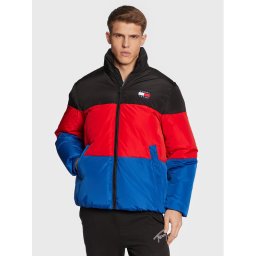 Tommy Jeans Pehelykabát Bold Stripe DM0DM15628 Színes Regular Fit