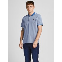 Jack&Jones Pólóing Bluwin 12169064 Kék Regular Fit