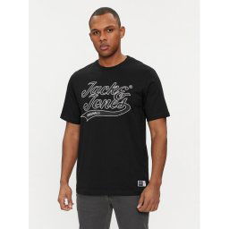 Jack&Jones Póló Trevor 12227774 Fekete Standard Fit
