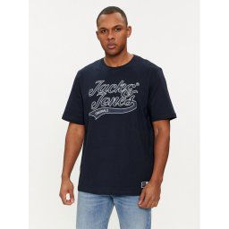 Jack&Jones Póló Trevor 12227774 Sötétkék Standard Fit