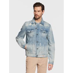 Guess Farmer kabát Dillon M2GXN1 D4HW4 Kék Regular Fit