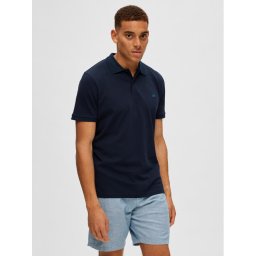 Selected Homme Pólóing 16087839 Sötétkék Regular Fit