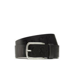 Jack&Jones Férfi öv Jackporto 12229512 Fekete