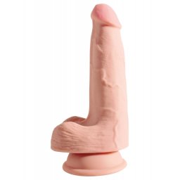 Pipedream King Cock Triple Density 5" Cock with Balls Tapadókorongos dildó