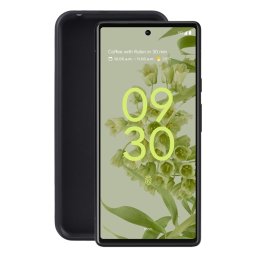 Fekete szilikon borítás Google Pixel 6a telefonhoz