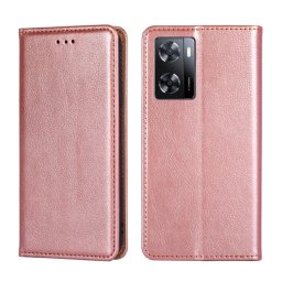 MAGNETIC Flip tok Oppo A57s rózsaszín
